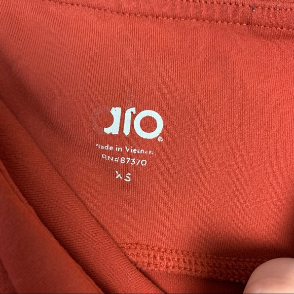 Alo Yoga High Waisted Sienna Burnt Orange Moto Leggings Size XS - Picture 11 of 11